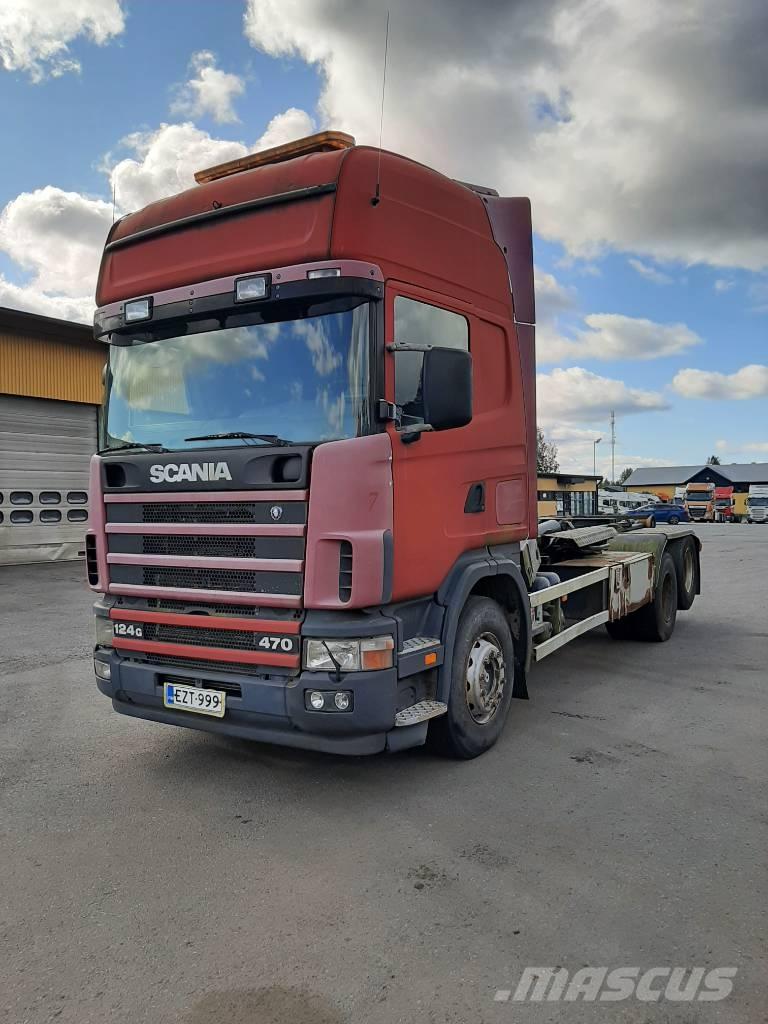 Scania R 124 Camiones elevadores de gancho