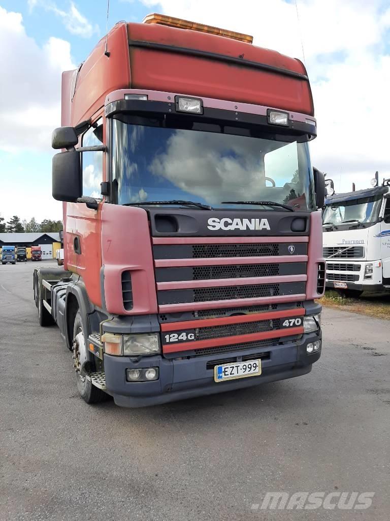 Scania R 124 Camiones elevadores de gancho