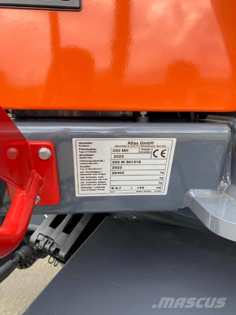 Atlas 250MH Manejadores de residuos industriales