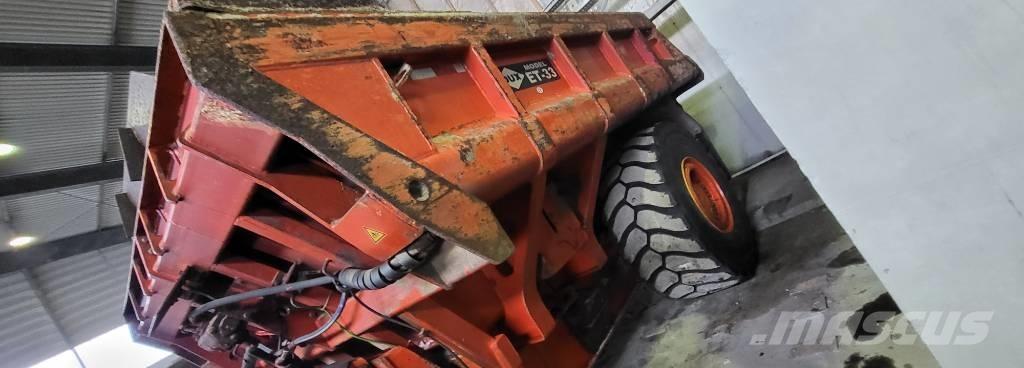  Dux ET-33 Camiones subterráneos para minería