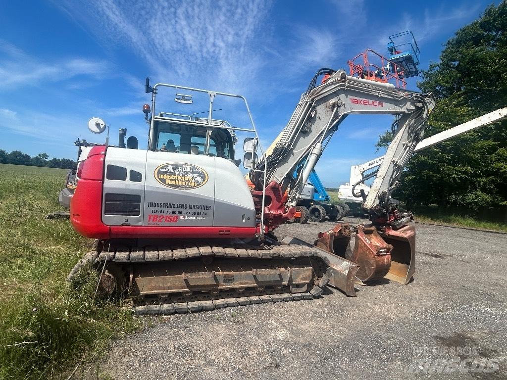 Takeuchi TB2150 Excavadoras sobre orugas