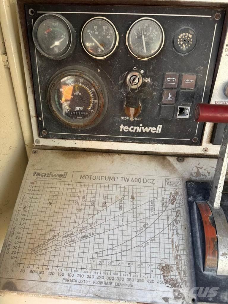  Tecniwell TW 400 Bombas de concreto
