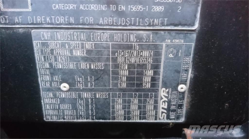 Steyr CVT 6240 Tractores