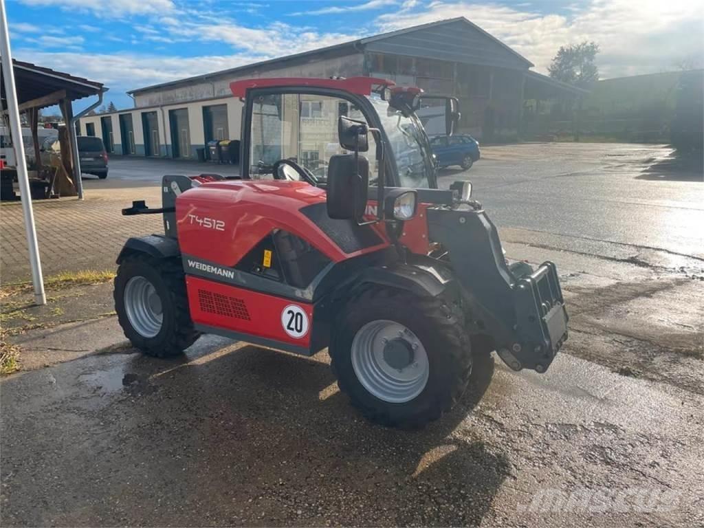 Weidemann T4512 Plataformas con brazo de elevación telescópico