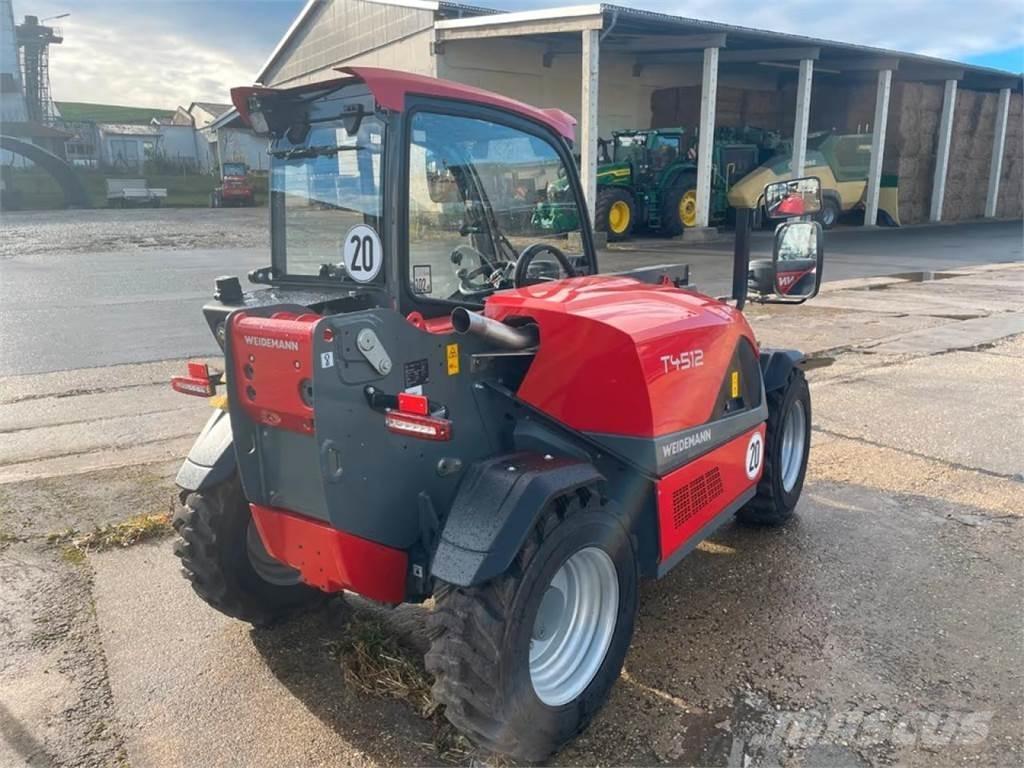 Weidemann T4512 Plataformas con brazo de elevación telescópico