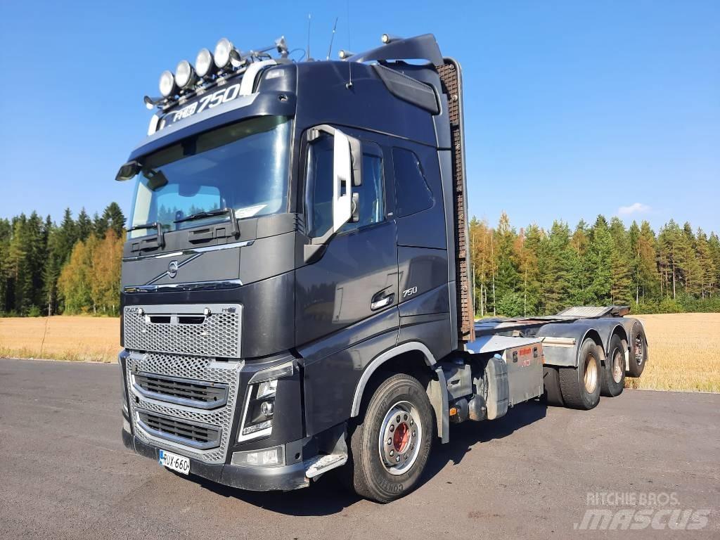 Volvo FH 750 Transportes de madera