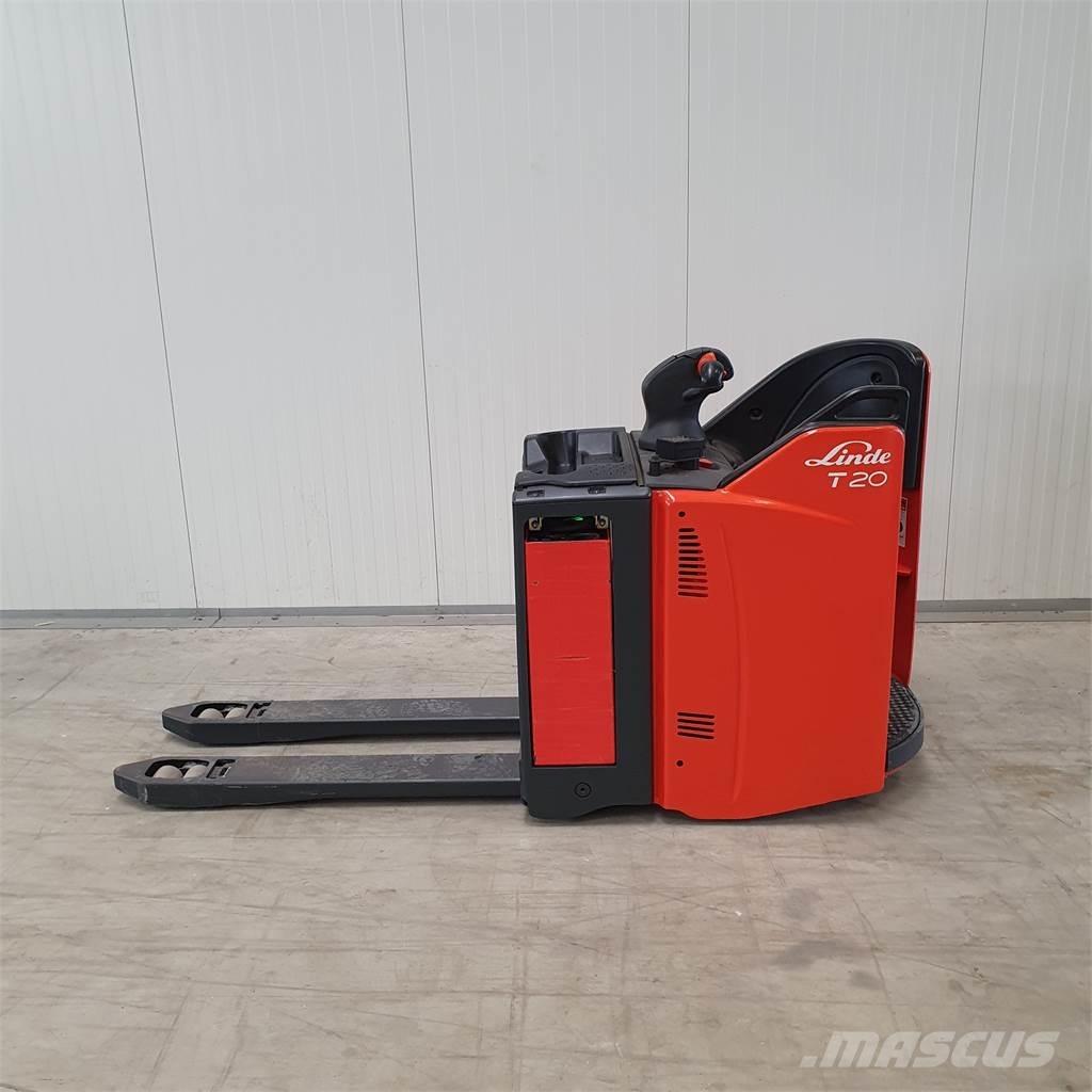 Linde T20SP kurz Montacargas de baja elevación