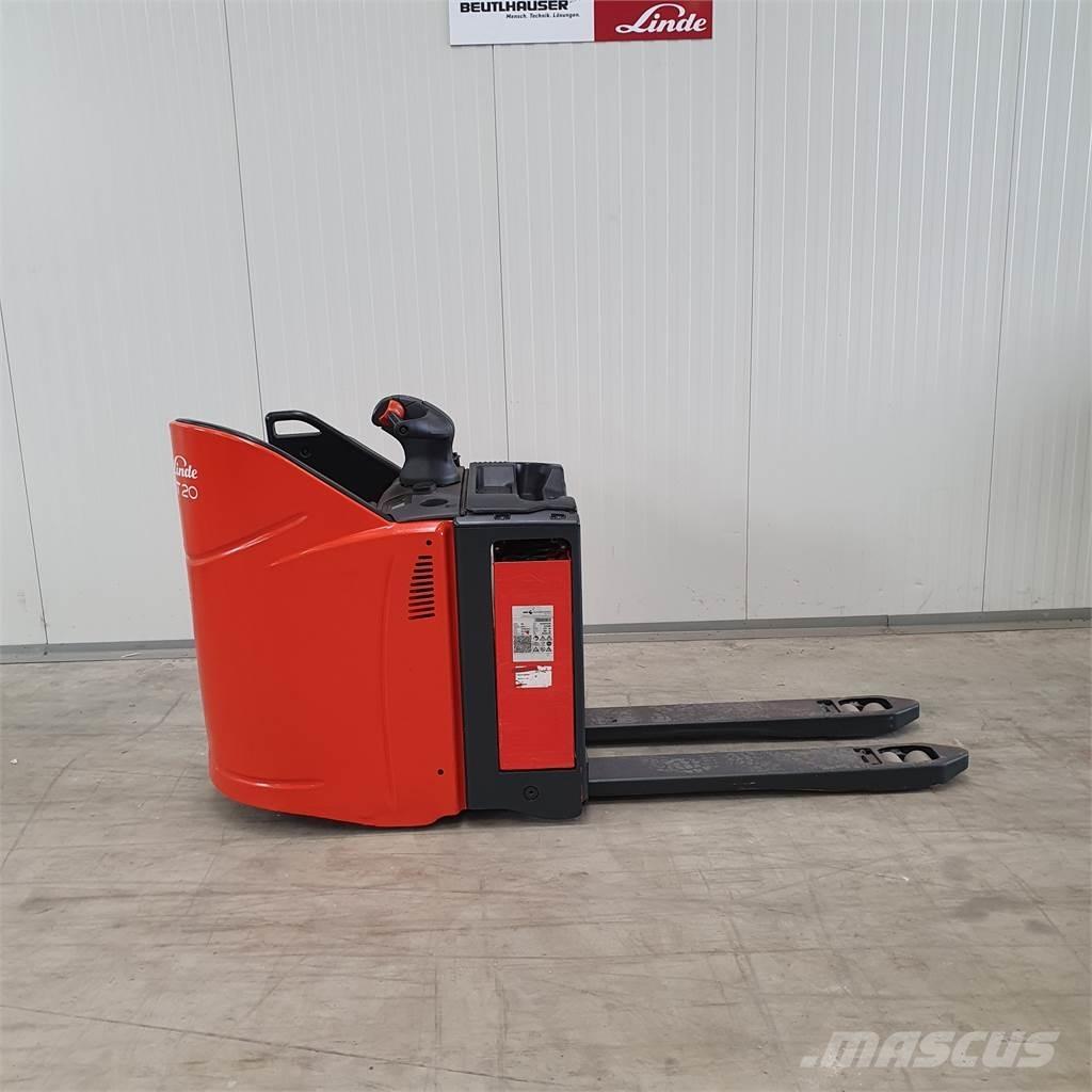 Linde T20SP kurz Montacargas de baja elevación