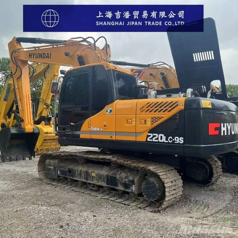 Hyundai R220 Excavadoras sobre orugas