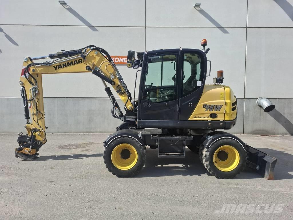 Yanmar B 95 W Excavadoras de ruedas