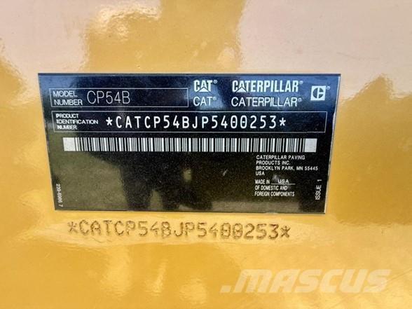 CAT CP54B Rodillos de un solo tambor