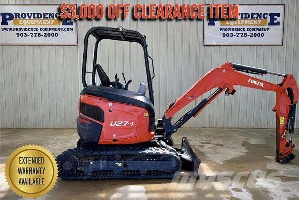 Kubota U27-4 Miniexcavadoras