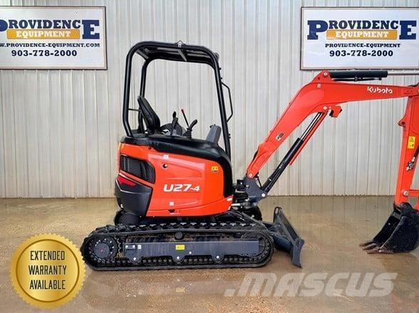 Kubota U27-4 Miniexcavadoras