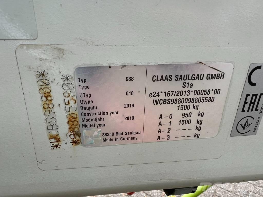 CLAAS liner 2900 Segadoras hileradoras