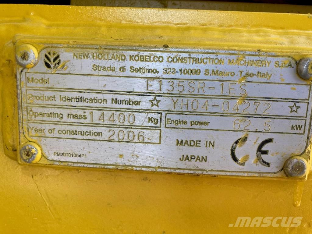 New Holland E 135 SR Excavadoras 7t - 12t