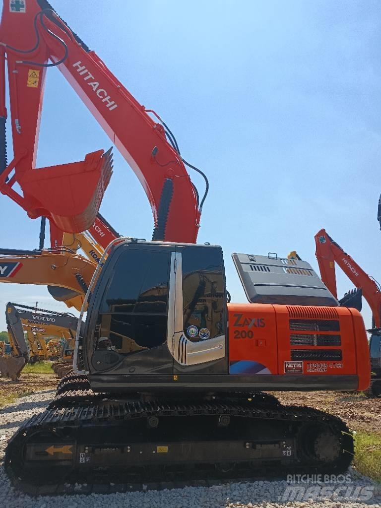 Hitachi ZX 200 Excavadoras sobre orugas