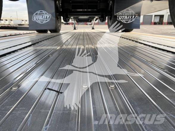 Utility 4000AE Semirremolques de plataformas planas/laterales abatibles