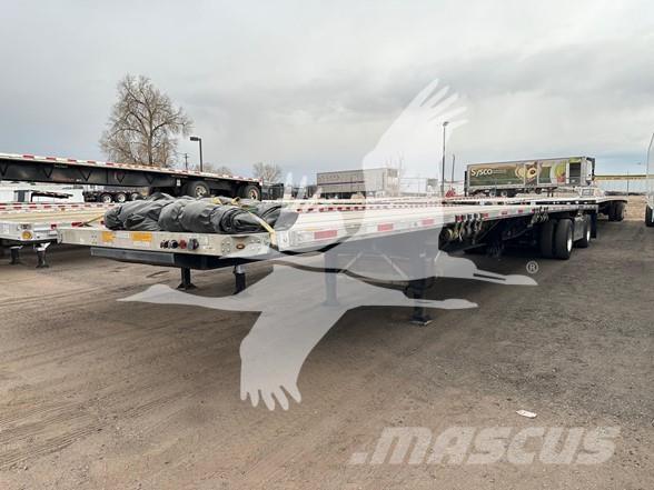 Utility 4000AE Semirremolques de plataformas planas/laterales abatibles