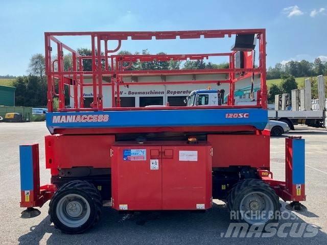 Manitou Scherenbühne Plataformas tijera