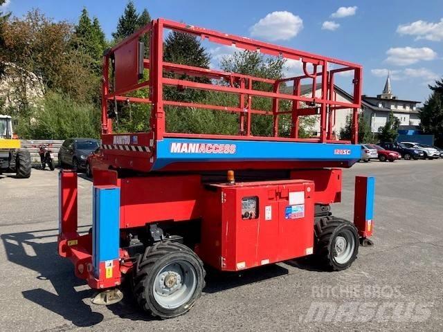 Manitou Scherenbühne Plataformas tijera