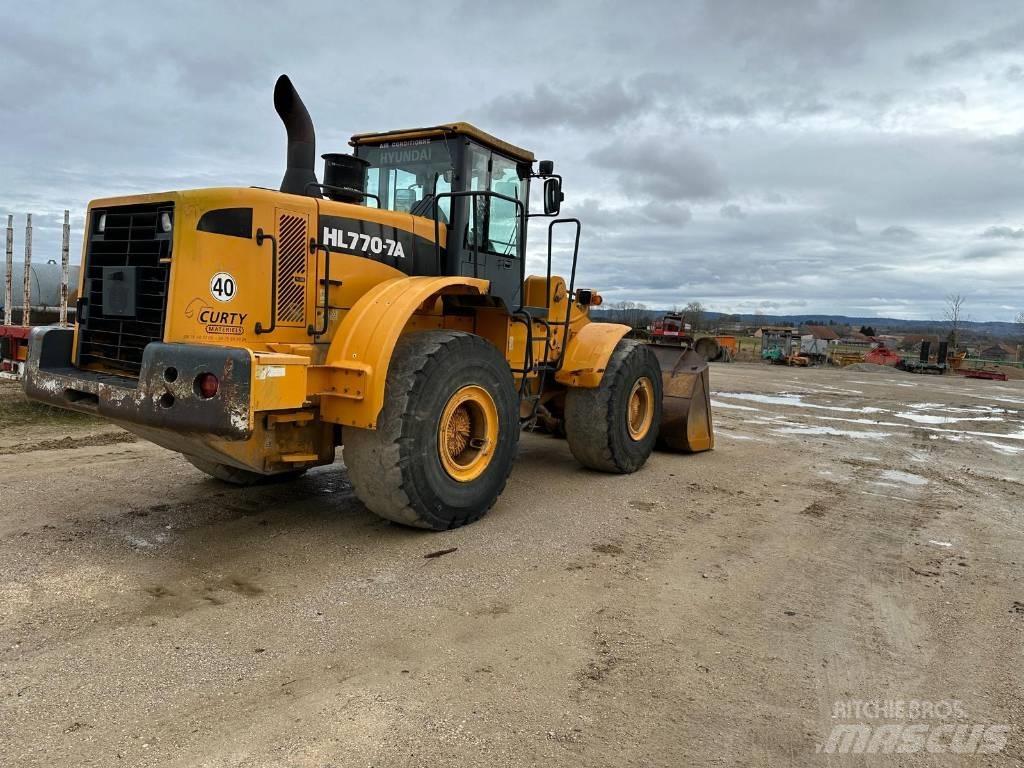 Hyundai HL770-7A Cargadoras sobre ruedas