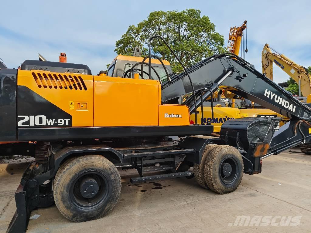 Hyundai r210w-9 Excavadoras de ruedas