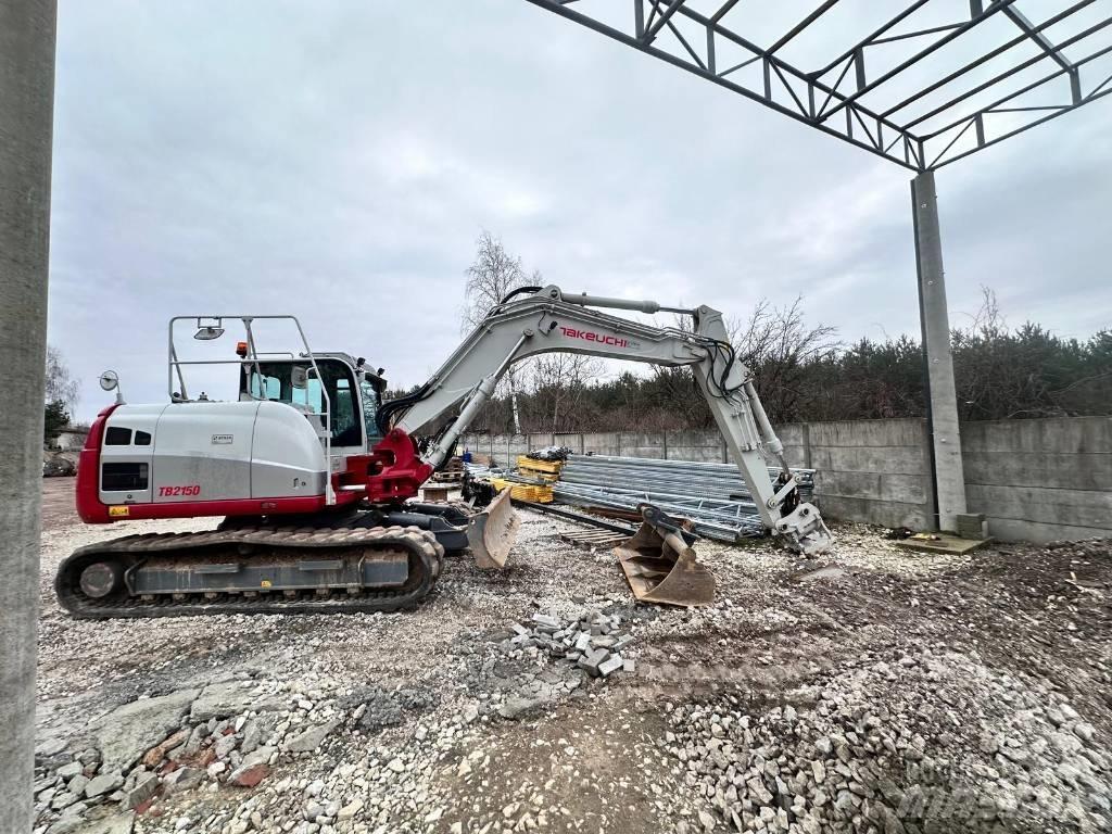 Takeuchi TB2150c Excavadoras sobre orugas