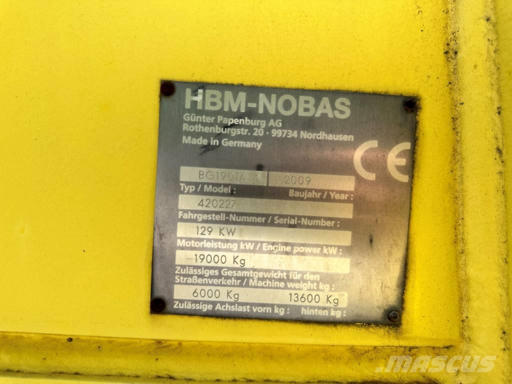 HBM-Nobas BG190TA-4 Niveladoras