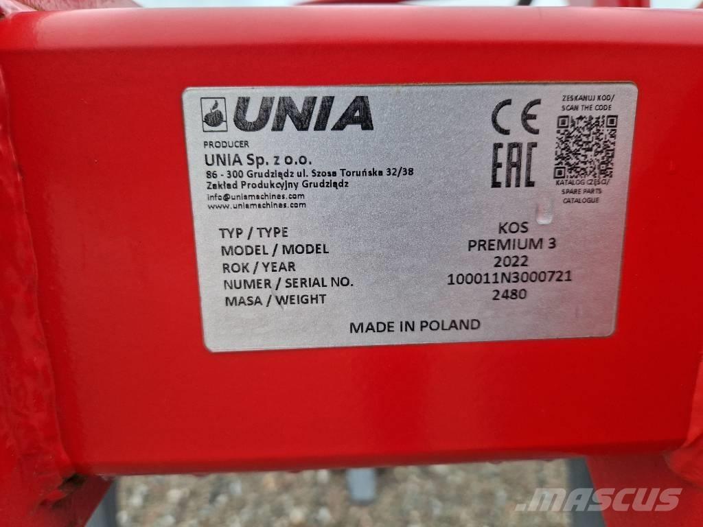 Unia KOS Premium 3 Cultivadoras