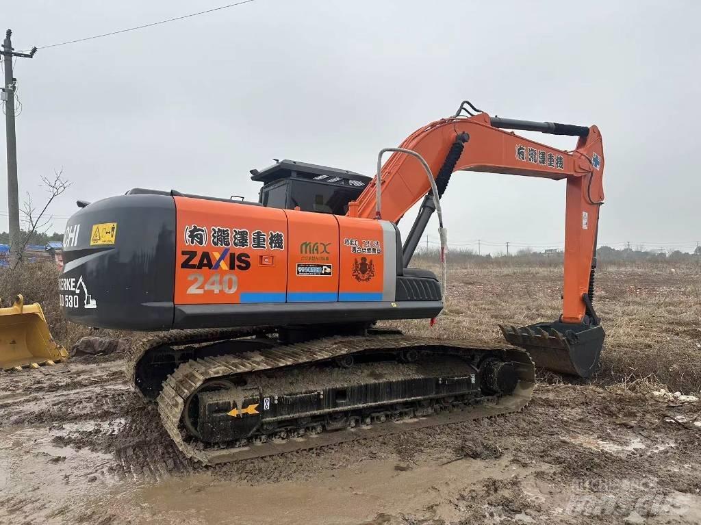 Hitachi ZX 240 Excavadoras sobre orugas