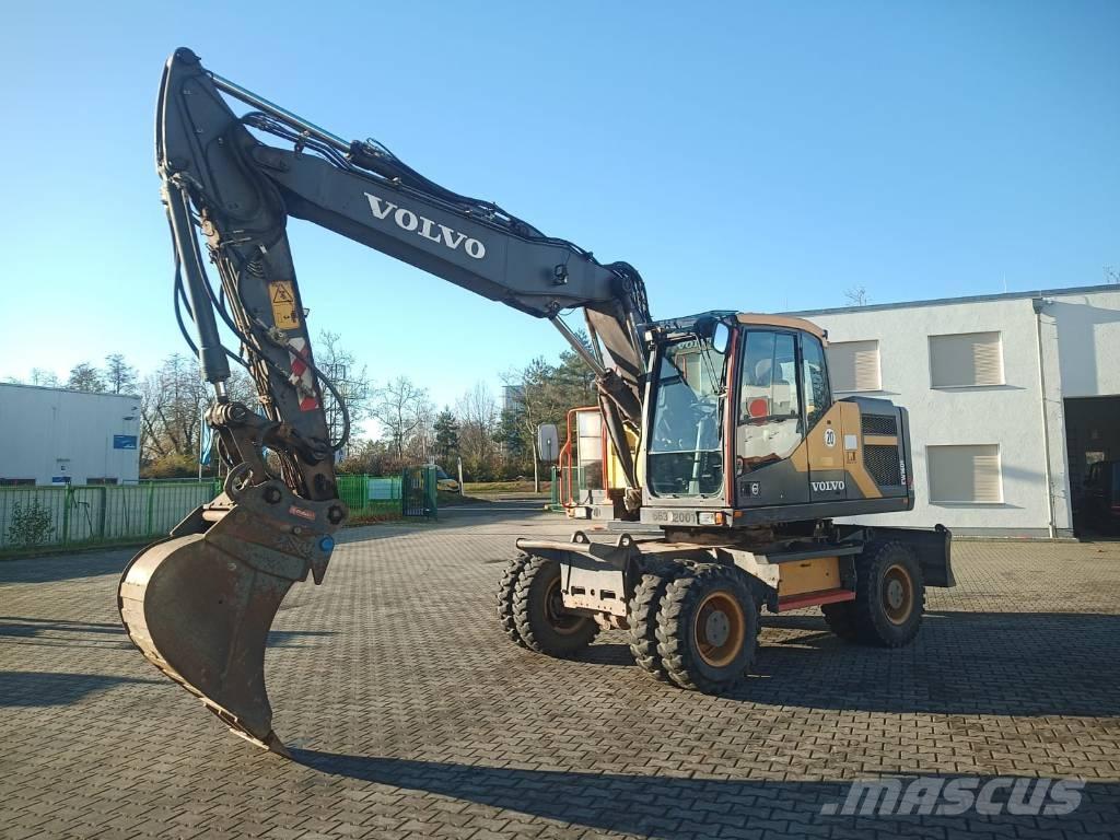 Volvo EW 160 E Excavadoras de ruedas