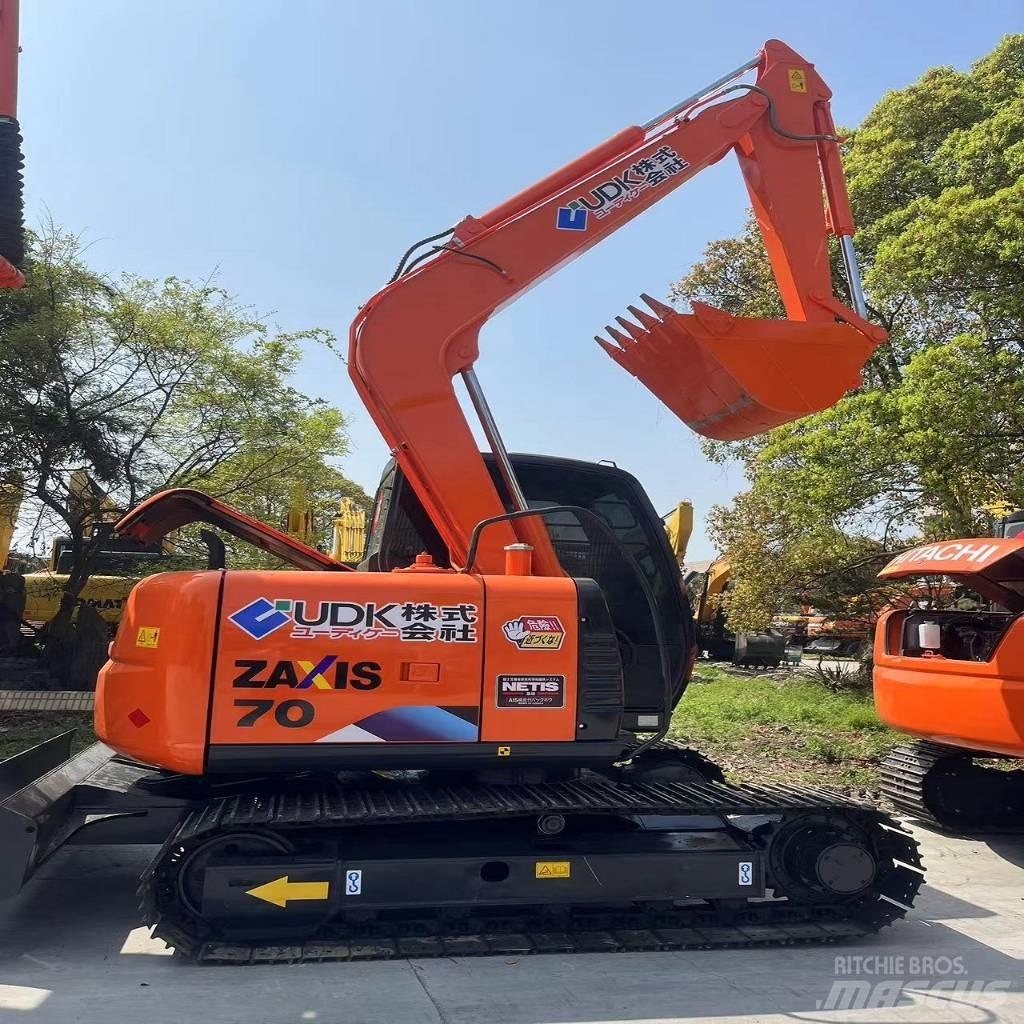 Hitachi ZX 70 Excavadoras sobre orugas