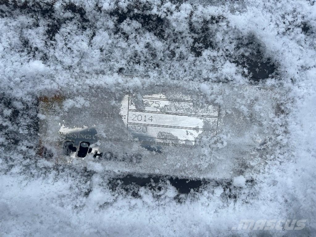 Holms PV-280 vikplog Barredoras de nieve