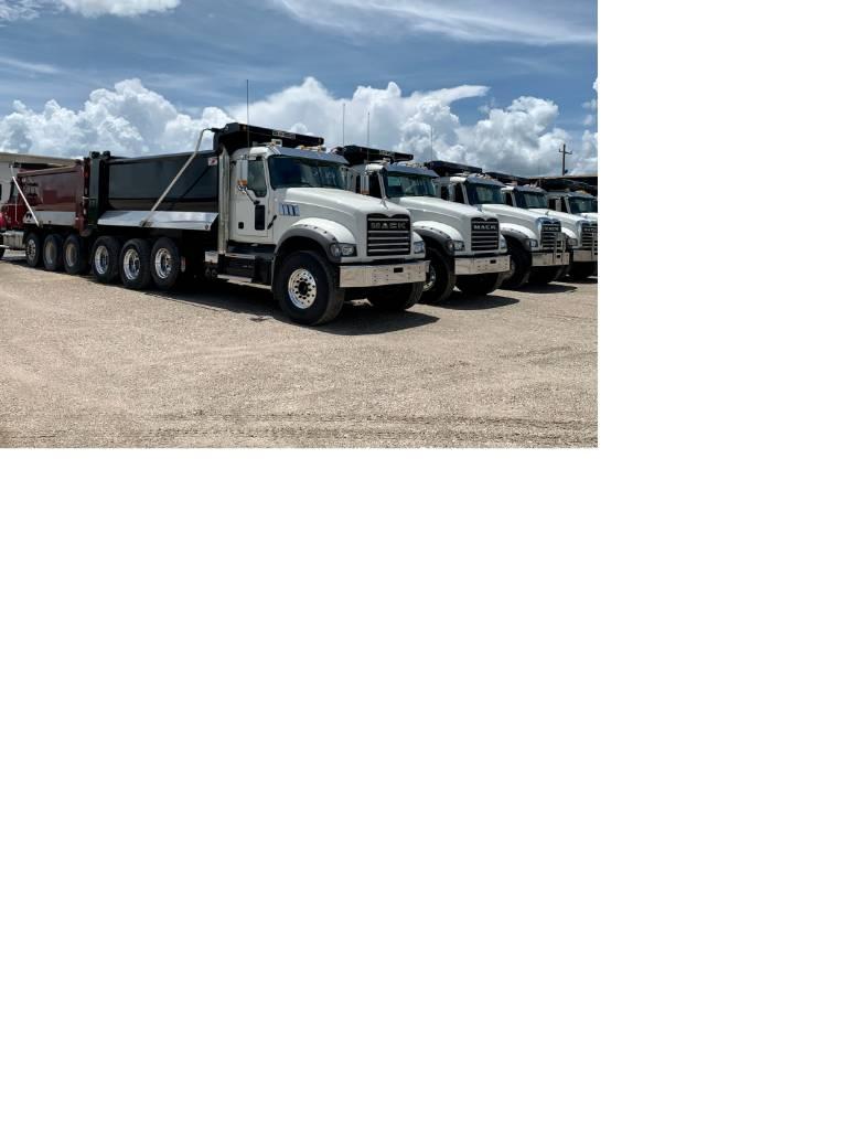 Mack Tri Axle Dump Bañeras basculantes usadas