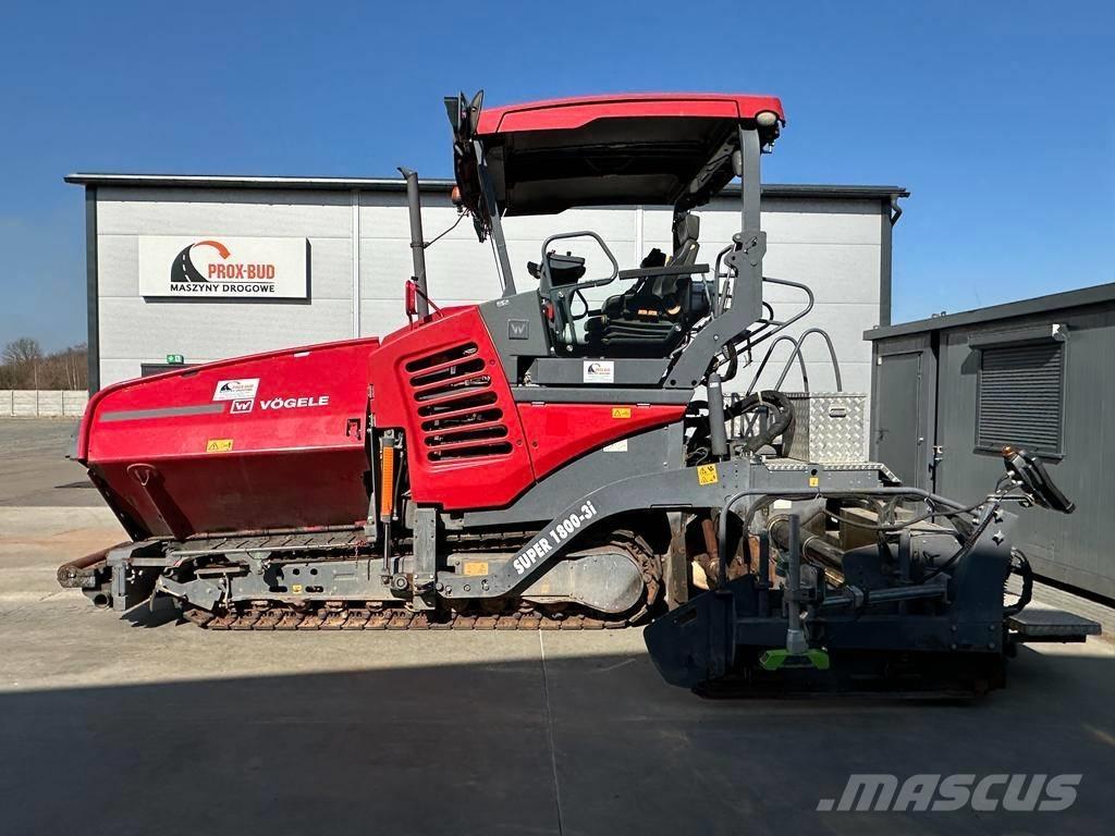 Vögele Super 1800-3i Asfaltadoras