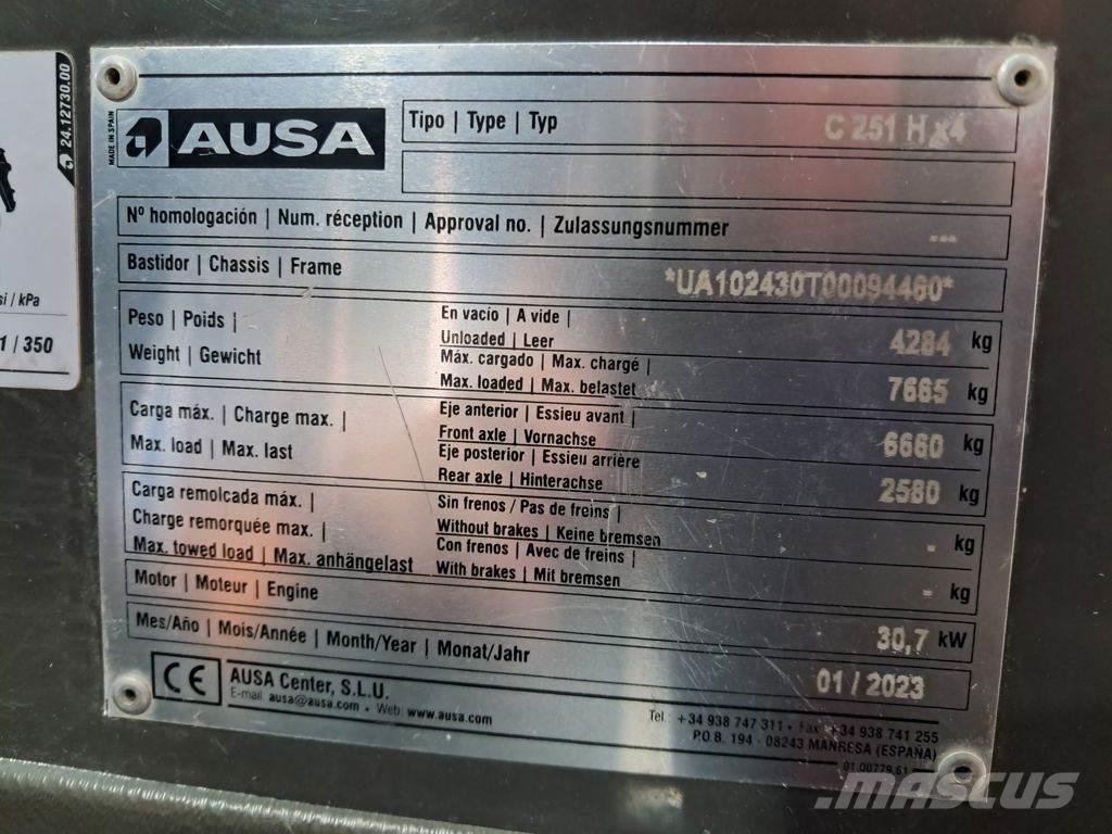 Ausa C251 HX4 Montacargas todo terreno