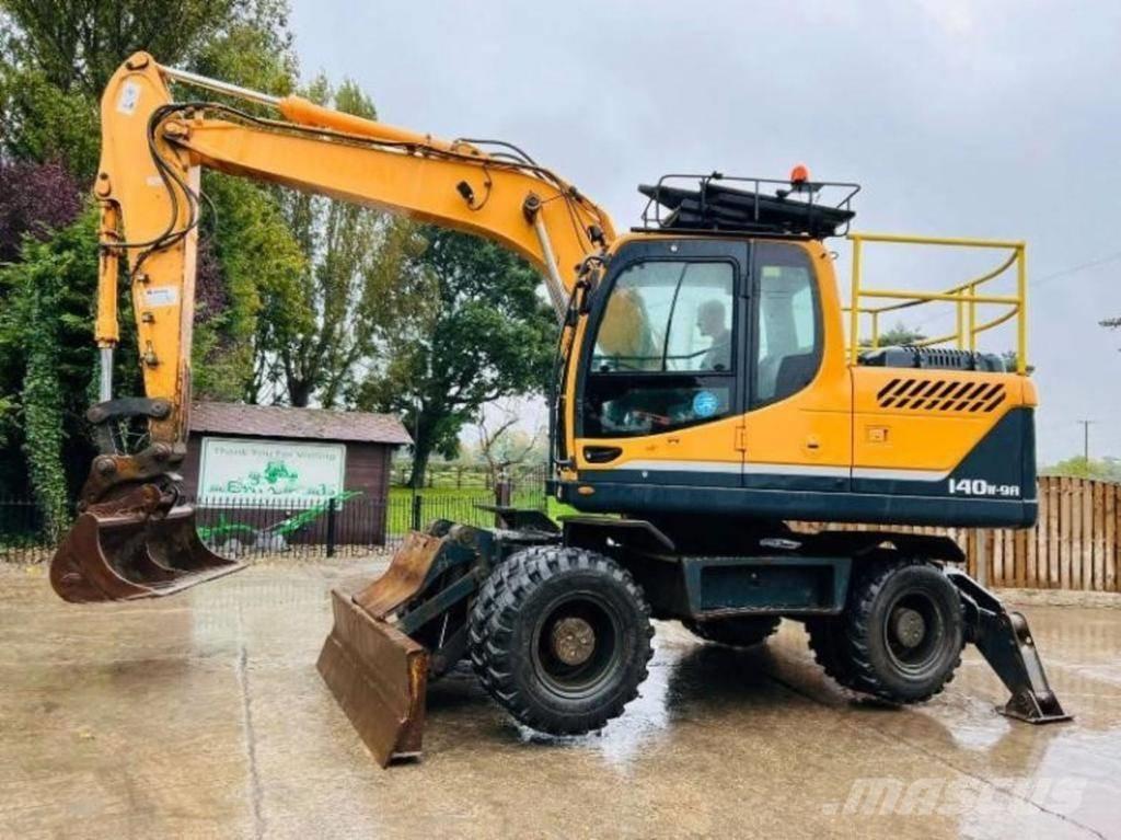 Hyundai 140W-9 Excavadoras de ruedas