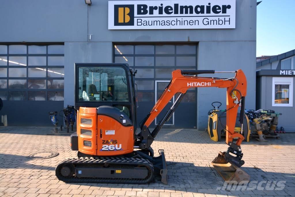 Hitachi ZX 26 U-6 Miniexcavadoras
