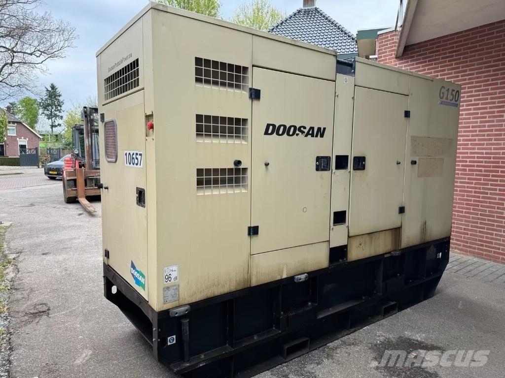 Doosan 150 KVA Generadores diésel