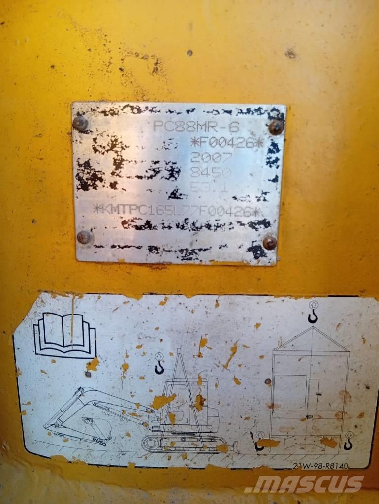 Komatsu PC 88 MR-6 Excavadoras 7t - 12t