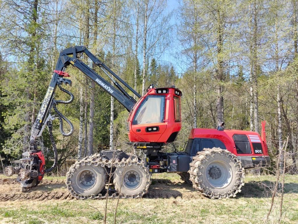 Komatsu 901 Cosechadoras