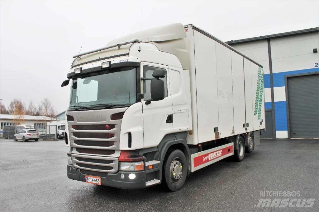 Scania R480 6x2 Camiones con caja de remolque