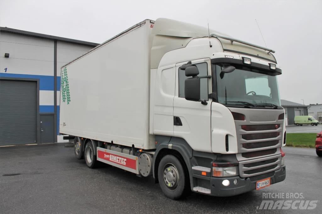 Scania R480 6x2 Camiones con caja de remolque