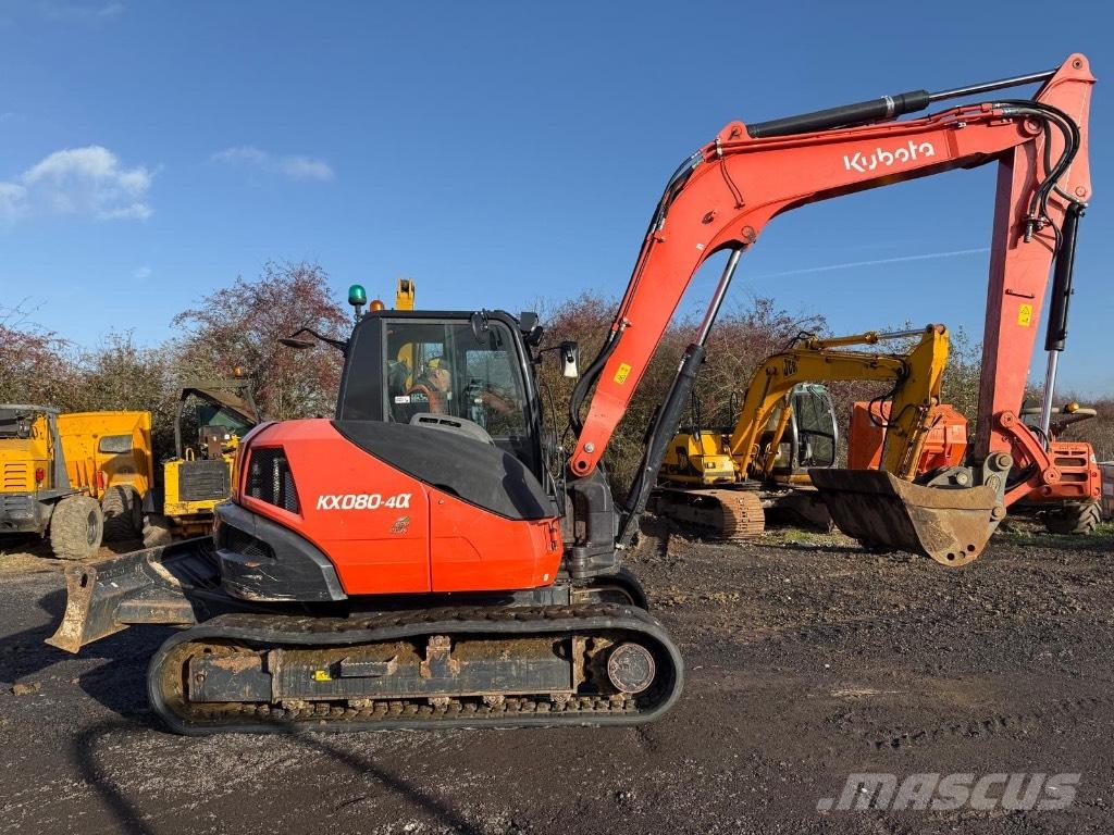 Kubota KX080-4 Excavadoras 7t - 12t