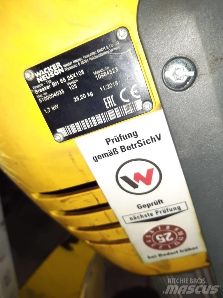 Wacker Neuson BH65 Martillos hidráulicos