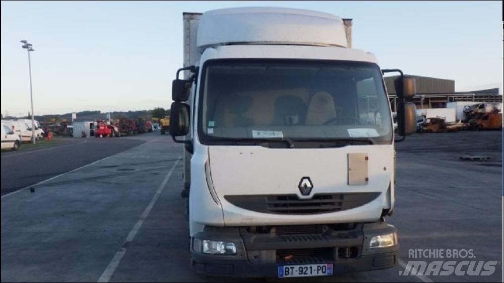 Renault Midlum 180 Camiones con caja de remolque