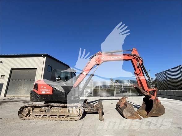 Kubota KX080-4 Excavadoras sobre orugas
