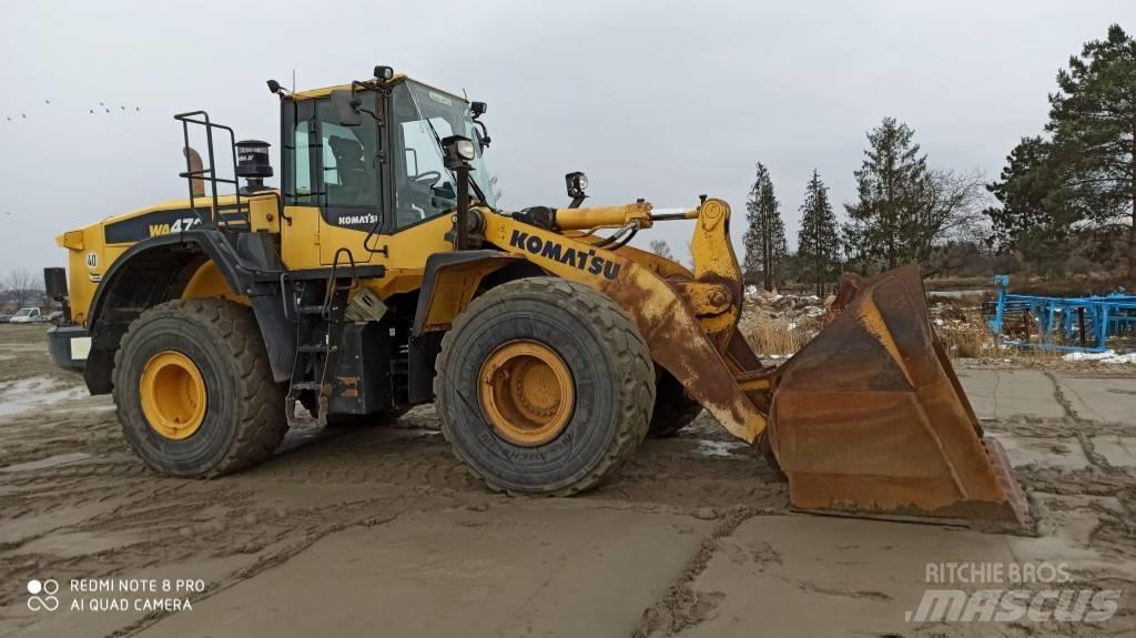 Komatsu WA470-7 Cargadoras sobre ruedas