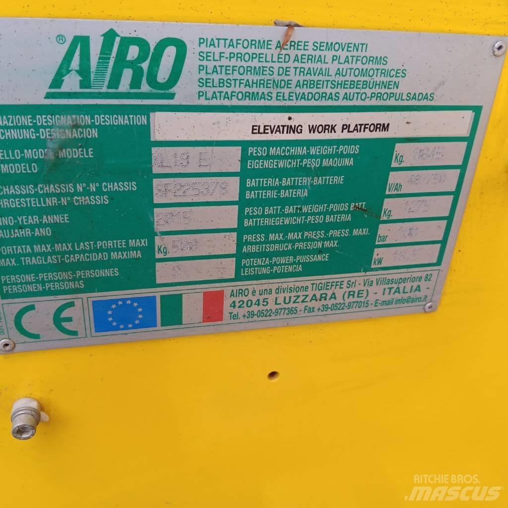 Airo XL19E Plataformas tijera