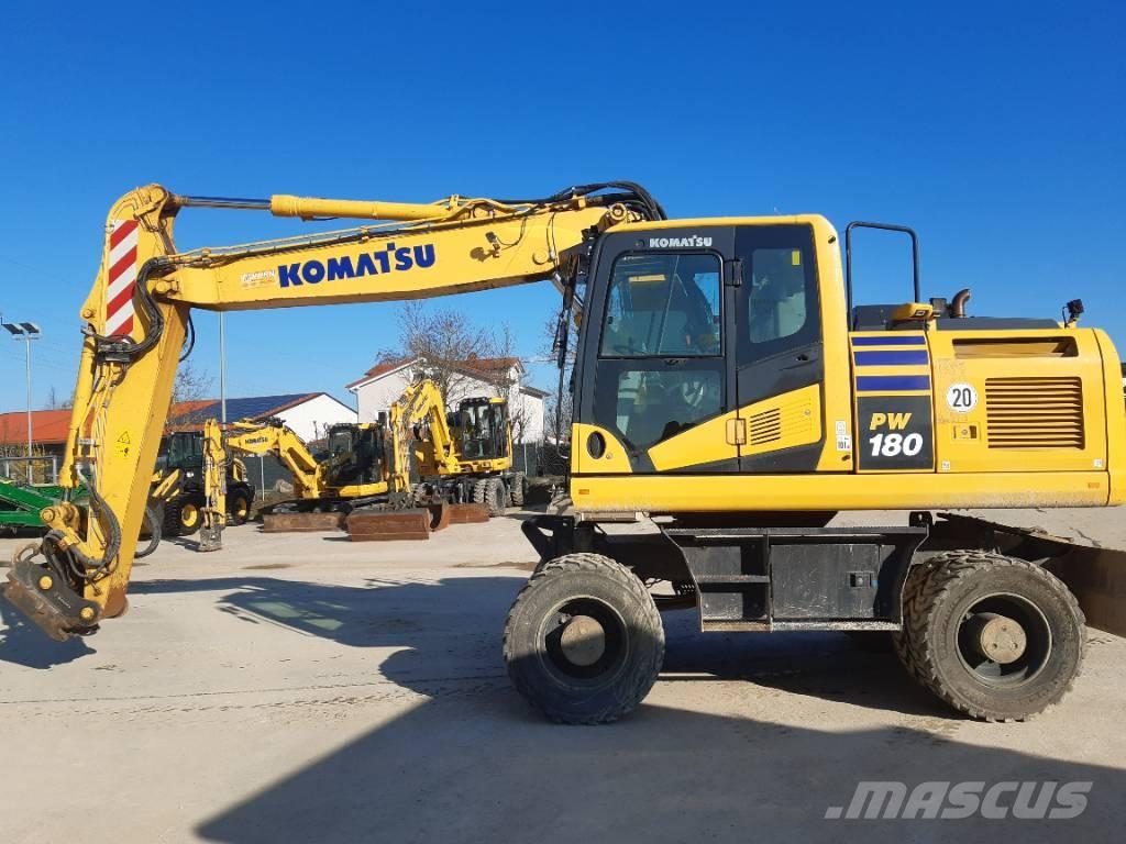 Komatsu PW180-11 Excavadoras de ruedas
